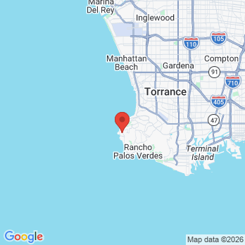 Map to Lunada Bay Dental office in Palos Verdes Estates, CA