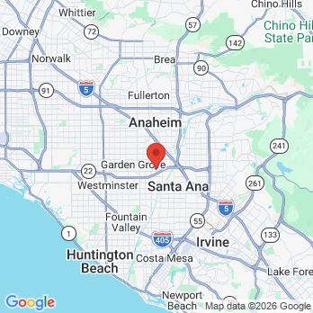 Map to Primary Office office in Garden Grove, CA