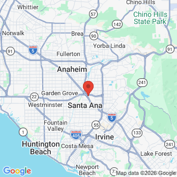 Map to Acevedo Dental Group - Santa Ana office in Santa Ana, CA