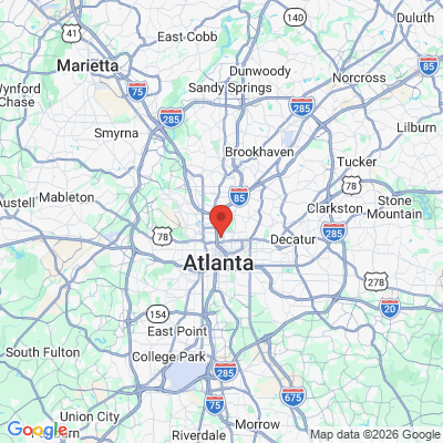 Map to  office in Atlanta, GA