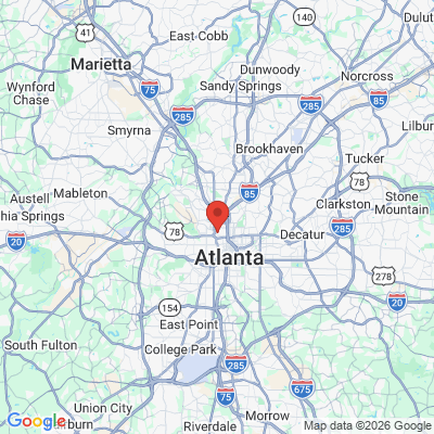 Map to  office in Atlanta, GA