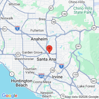 Map to Primary Office office in Orange, CA