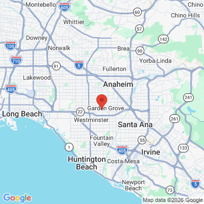 Map to Primary Office office in Garden Grove, CA