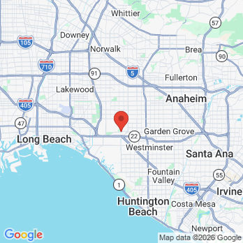 Map to Uplift Dental and Orthodontics office in Garden Grove, CA