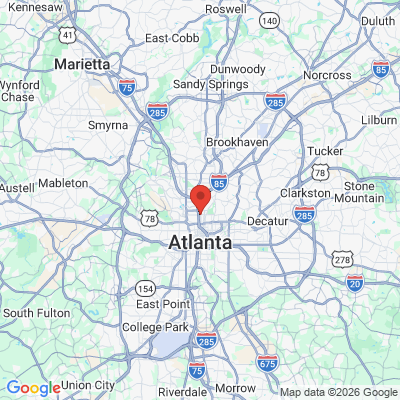 Map to  office in Atlanta, GA