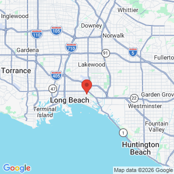 Map to Primary Office office in Long Beach, CA
