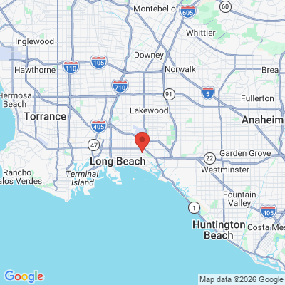 Map to Primary Office office in Long Beach, CA