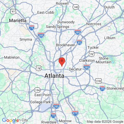 Map to  office in Atlanta, GA