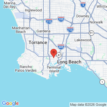 Map to Wilmington Community Clinic office in Los Angeles, CA