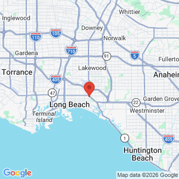 Map to Fuller Smiles Bayshore office in Long Beach, CA