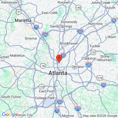 Map to  office in Atlanta, GA