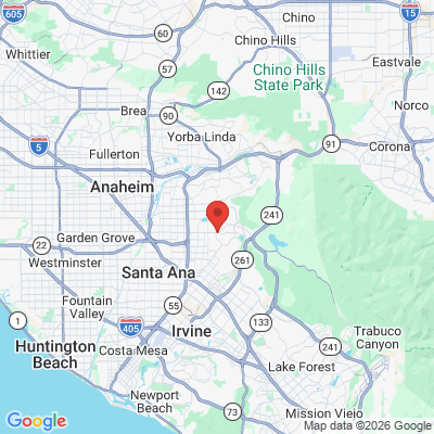 Map to  office in Orange, CA