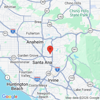 Map to Primary Office office in Orange, CA