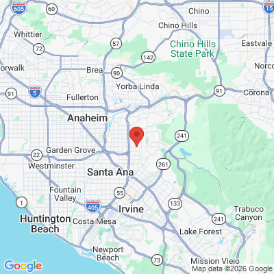Map to ABC Children Dental  office in Orange, CA