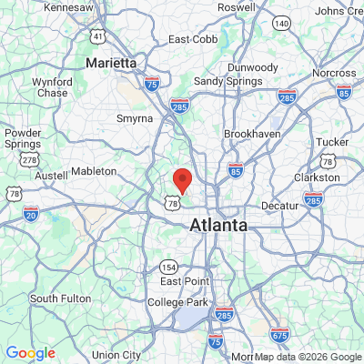 Map to  office in Atlanta, GA