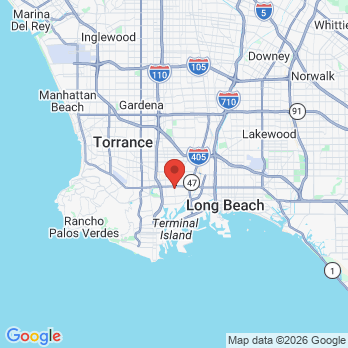 Map to Summer Smile Dental Wilmington office in Los Angeles, CA