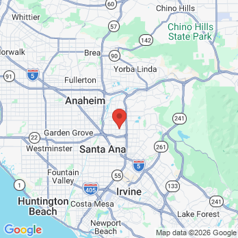 Map to Primary Office office in Orange, CA