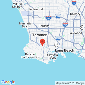 Map to Dr. Smile office in Lomita, CA
