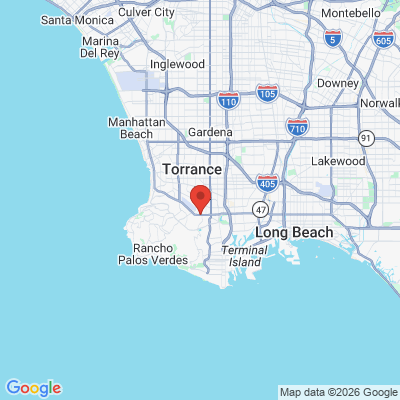 Map to Night Owl Dental office in Lomita, CA