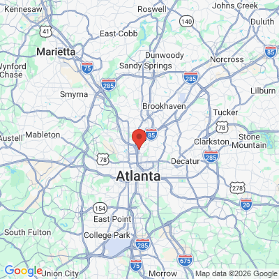 Map to  office in Atlanta, GA