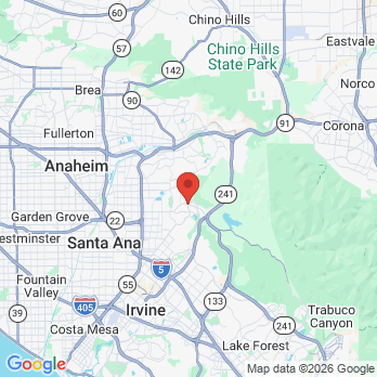 Map to Primary Office office in Orange, CA