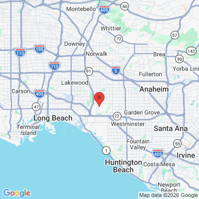 Map to  office in Los Alamitos, CA