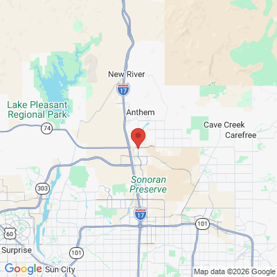 Map to  office in Phoenix, AZ