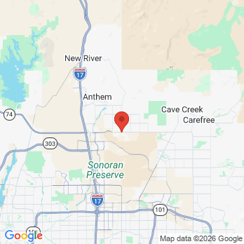 Map to Vibrant Smiles office in Phoenix, AZ