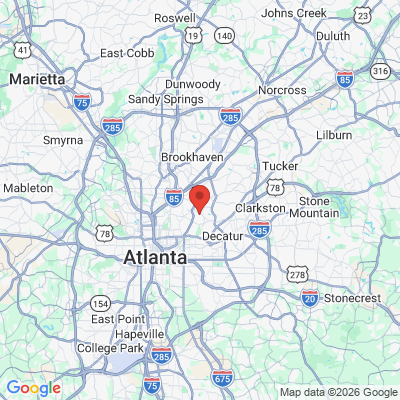 Map to  office in Atlanta, GA