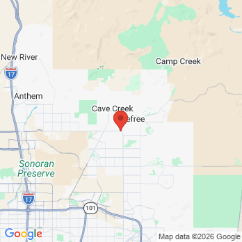 Map to Dr Asadi office in Scottsdale, AZ