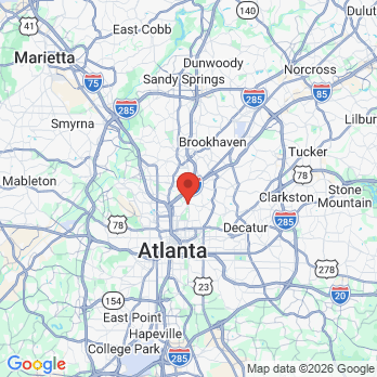 Map to Atlanta office in Atlanta, GA