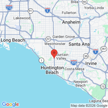 Map to Primary Office office in Huntington Beach, CA