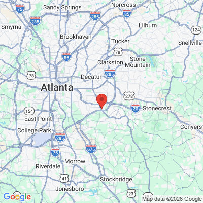 Map to  office in Decatur, GA
