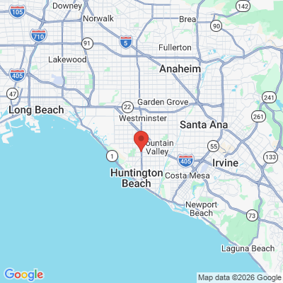 Map to  office in Huntington Beach, CA