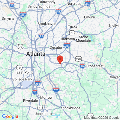 Map to  office in Decatur, GA