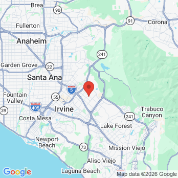 Map to Dentistry  office in Irvine, CA