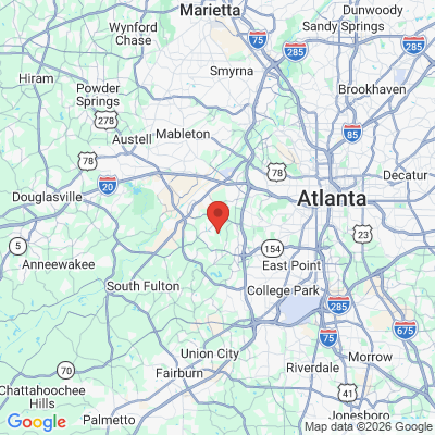 Map to  office in Atlanta, GA