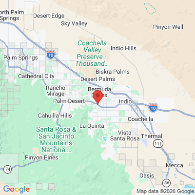 Map to  office in La Quinta, CA