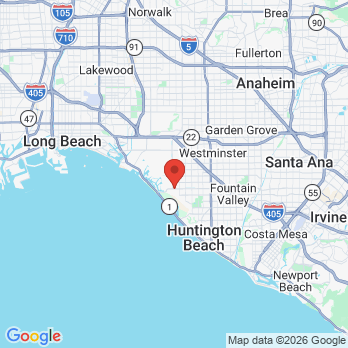 Map to Kerry Shimizu, DDS office in Huntington Beach, CA