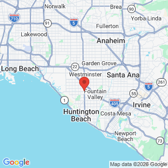 Map to Primary Office office in Huntington Beach, CA