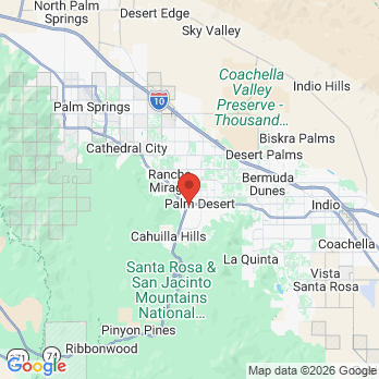 Map to Desert Dream Dentistry & Spa office in Palm Desert, CA