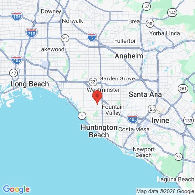 Map to  office in Huntington Beach, CA
