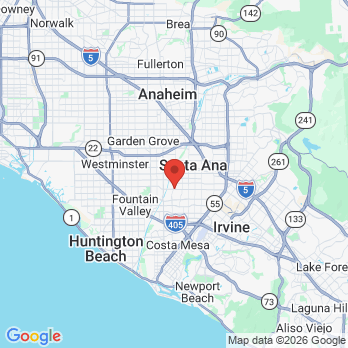 Map to Smooth Dental Group  office in Santa Ana, CA
