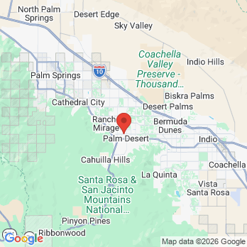 Map to Primary Office office in Palm Desert, CA