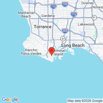 Map to Dr. Smile  office in San Pedro, CA