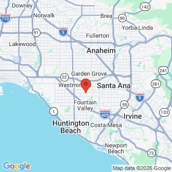 Map to Primary Office office in Westminster, CA
