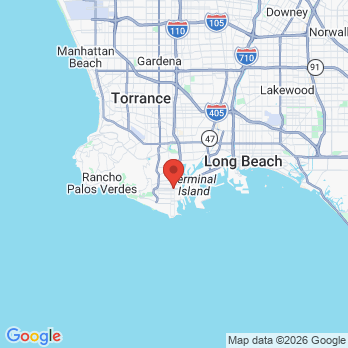 Map to San Pedro Dental Care office in San Pedro, CA