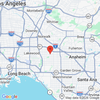 Map to Primary Office office in La Palma, CA