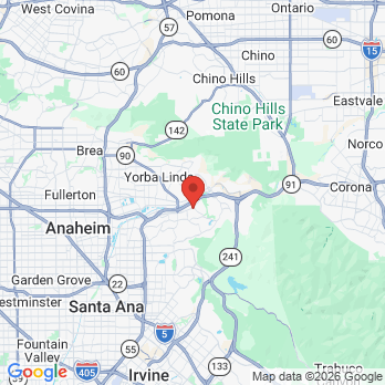 Map to Primary Office office in Anaheim Hills, CA