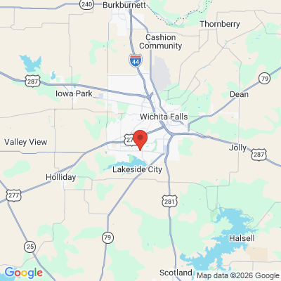 Map to  office in Wichita Falls, TX